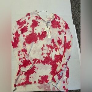 SPANNER Red and White Long Sleeve Tee